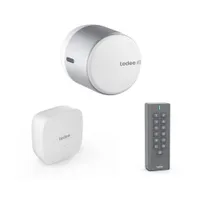 Tedee GO Starter Set Haustür Plus mit Türschloss, WLAN-Bridge & Keypad