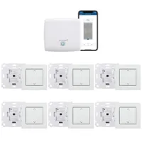 Homematic IP Starter Set Beschattung für sechs Rollladen mit Access Point