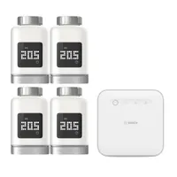 Bosch Smart Home Starter Set Smarte Heizung • 4x smartes Thermostat 