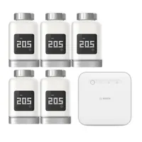 Bosch Smart Home Starter Set Smarte Heizung • 5x smartes Thermostat 