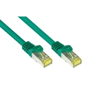 Good Connections Patchkabel mit Cat. 7 Rohkabel S/FTP 15m grün 