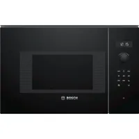 Bosch BFL524MB0 Einbau-Mikrowellengerät  Vulkan Schwarz