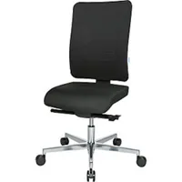 eurokraft pro Bürodrehstuhl V4, Rückenlehne netzbespannt, schwarz 