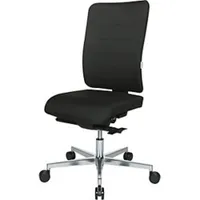eurokraft pro Bürodrehstuhl V4, Rückenlehne gepolstert, schwarz 
