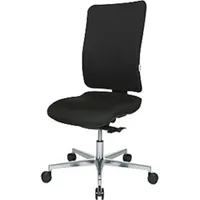 eurokraft pro Bürodrehstuhl V3, Rückenlehne netzbespannt, schwarz 