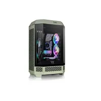 THERMALTAKE The Tower 300 Micro-ATX Gehäuse mit Sichtfenster Matcha Green