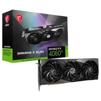 MSI GeForce RTX 4060Ti Gaming X Slim 8GB GDDR6 Gaming Grafikkarte 3xDP/HDMI 