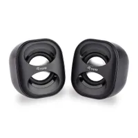 EQUIP 245330 Mini USB-Lautsprecher, Black [Schwarz]