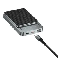 4smarts Wireless Powerbank OneStyle 5000mAh MagSafe, kevlar 