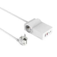 4Smarts 6 in 1 USB-C/A Steckdosenleiste Desk GaN 65W 