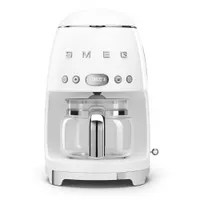 SMEG DCF02WHEU 50s Style Filterkaffeemaschine Weiß 