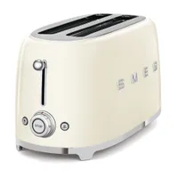 SMEG TSF02CREU 50s Style Toaster Creme 
