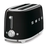 SMEG TSF02BLEU 50s Style Toaster Schwarz 