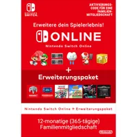Nintendo Switch Online Family 12 Monate + Erweiterungspaket Digital Code