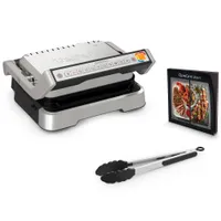 Tefal GC773D OptiGrill 2in1 inkl. Grillzange 