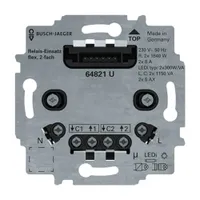 BUSCH JAEGER Relais-Einsatz flex 2-fach 230 V 
