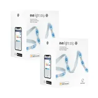 Eve Light Strip - smarter LED-Lichtstreifen wh/farbig dimmbar Apple HomeKit • 2er Pack