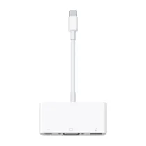 Apple MJ1L2ZM/A USB-C VGA Multiport Adapter weiß / gold