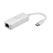 D-Link DUB-E130 USB-C Gigabit Ethernet Adapter USB-C zu Gigabit-Ethernet Port Plug-and-Play