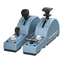 Thrustmaster TCA Quadrant Add-On Airbus Edition Steuermodule für Luftbremsen und Flaps, für TCA Quadrant