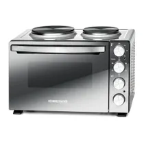 Rommelsbacher KM 3300 Mini-Backofen mit Kochplatte