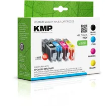 KMP H62V Vorteilspack BK/C/M/Y kompatibel mit HP No. 364 XL