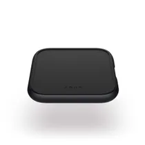 Zens Aluminium Series Single + USB-C Ladegerät 18W 1x 10W Qi schwarz