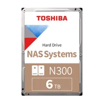 Toshiba N300 NAS Hard Drive HDEMX11ZNA51F Bulk 6TB