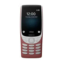 Nokia 8210 4G Dual Sim Nokia S30+ Candybar in red