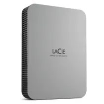LaCie Mobile Drive Portable 4TB, moon silver