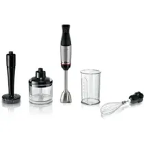 Bosch MSM6M623 ErgoMaster Serie 6 Edelstahl/schwarz, 1000 W