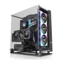 Thermaltake Core P3 TG Pro Mid Tower ATX Gehäuse Sichtfenste r schwarz