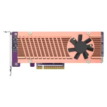 QNAP QM2 Card QM2-2P-384A PCIe 3.0 Erweiterungskarte für zwei M.2 NVMe SSDs