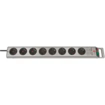 Brennenstuhl Super-Solid Steckdosenleiste 8-fach 2,5m silber 