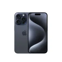 Apple iPhone 15 Pro Apple iOS Smartphone in blau  mit 128 GB Speicher