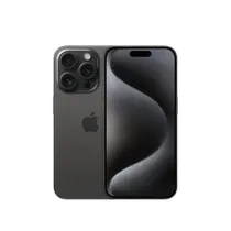 Apple iPhone 15 Pro Apple iOS Smartphone in schwarz  mit 256 GB Speicher