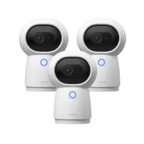 Aqara 2K Überwachungskamera G3 AI Gesichts- und Gestenerkennung 360° • 3er Pack