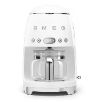 SMEG DCF02WHEU 50s Style Filterkaffeemaschine Weiß