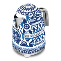 SMEG KLF03DGBEU Dolce & Gabbana Wasserkocher Blu Mediterraneo 