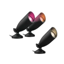 WiZ Outdoor Tunable White & Color Ground Spot Starter-Kit 450lm, 3er Pack