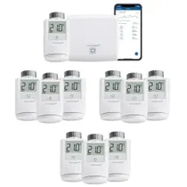 Homematic IP Starter Set Smarte Heizung • 10xThermostat HMIP-eTRV/2 • Access Point