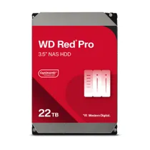 WD Red Pro WD221KFGX NAS HDD - 22 TB 7200 rpm 512 MB 3,5 Zoll SATA 6 Gbit/s CMR 22TB