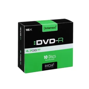 Intenso 16x DVD-R 4,7GB 10er Slim Case