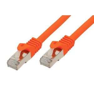 Good Connections Patchkabel mit Cat. 7 Rohkabel S/FTP orange 0,5m