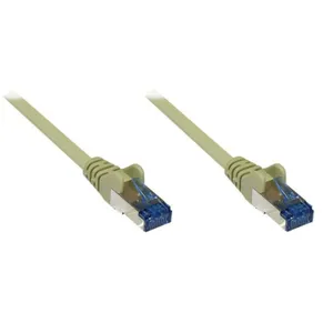 Good Connections Patchkabel Cat. 6a S/FTP, PiMF halogenfrei 500MHz grau 1m