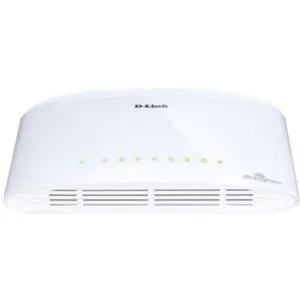 D-Link DGS-1008D 8-Port Desktop Gigabit Switch Green Ethernet 