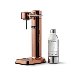 Aarke Carbonator III Trinkwassersprudler kupfer mit Flasche