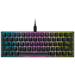 Corsair K65 RGB Mini Mechanische Kabelgebundene Gaming Tastatur Cherry MX Speed