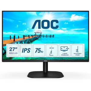 AOC 27B2H 68,6cm (27") FHD IPS Office Monitor 16:9 HDMI/VGA 75Hz 250cd/m² 7ms