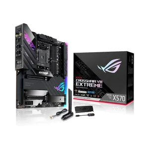 ASUS ROG Crosshair VIII Extreme X570 ATX Mainboard Sockel AM4 USB3.2 /M.2/WiFi